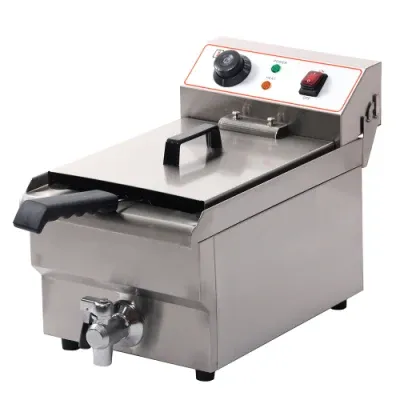10L+10L Stainless Steel Industrial Electric Deep Fat Fryer for Sale
