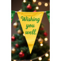 Unique christmas garden flags