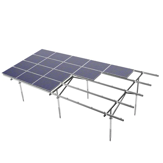 Solar Panel Ground Mounting System Bracket and Racking Structure