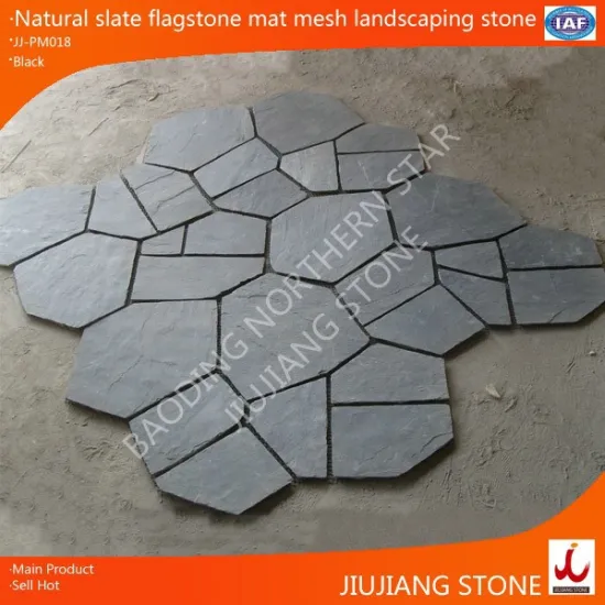 natural slate interlocking paving landscaping stones