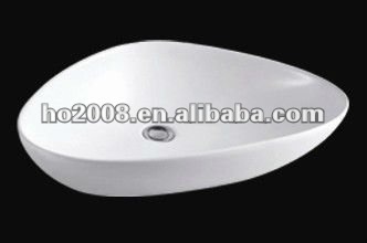 Bathroom Sinks/Sanitary Ware Ceramic Triangle Art Basin/Wash Basin HB-2116