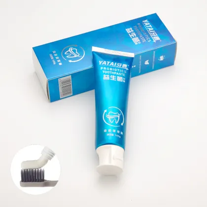 Wholesale Probiotic Sea Salt Mint Baking Soda Toothpaste for Whitening and Oral Care
