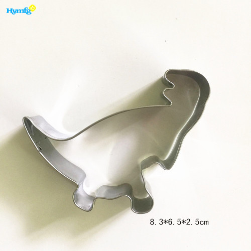 Stainless Steel 3D Dinosaur Cookie Cutter Set