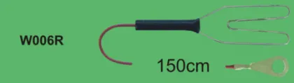 1.5 meter black fence cable clips