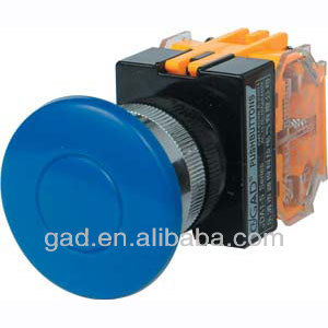 GA1-11M,S CNGAD 40mm blue mushroom switch push button