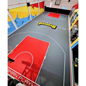 Drewniana podłoga do koszykówki przenośne boisko do koszykówki podłogi sportowe