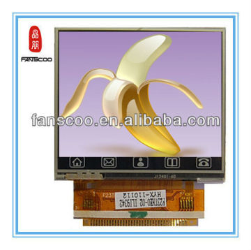 Unique 1.77" landscape mobile phone lcd screen display for Nokia 5233 digital energy meter and mb860