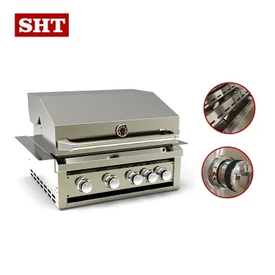 OEM Commercial BBQ Gas Grill Rotary Baking Barbecue Grill