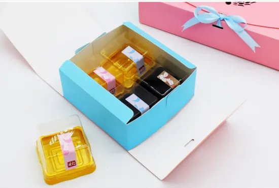 Custom Printed Folding Cup Cookies Box Packaging Gift