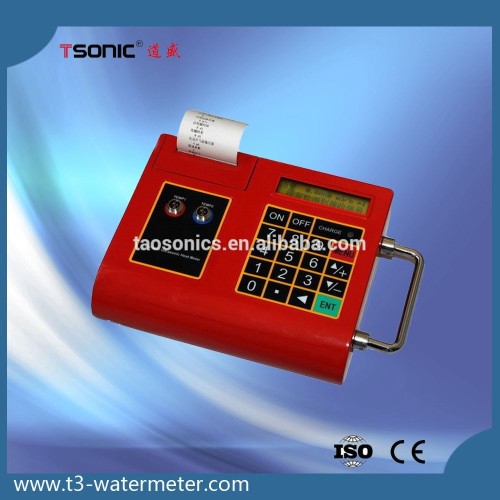 High accuracy portable type ultrasonic heat meter