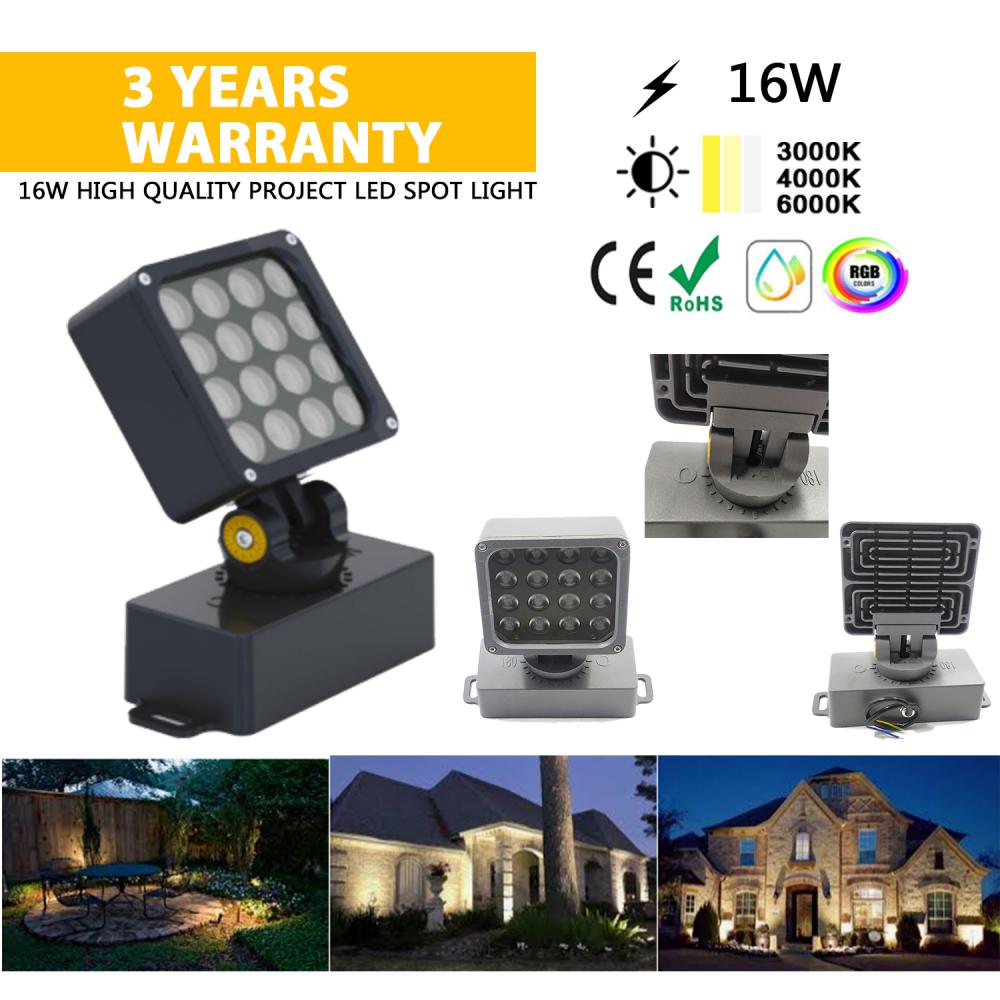 16W City Outdoor Lighting Customized Accept