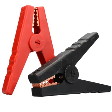 Red and Black 100A Big Terminal Alligator Clip Car Battery Clip