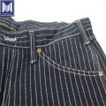 Wabash Stripe 16.5oz GSM100％コットンセルベッジデニムファブリック