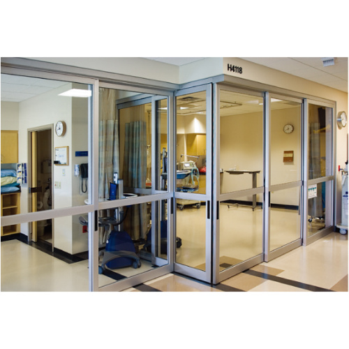 Slimline Automatic Sliding Doors for Hospital Access