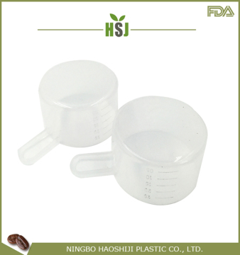 Pure white disposable tea water coffee spoon