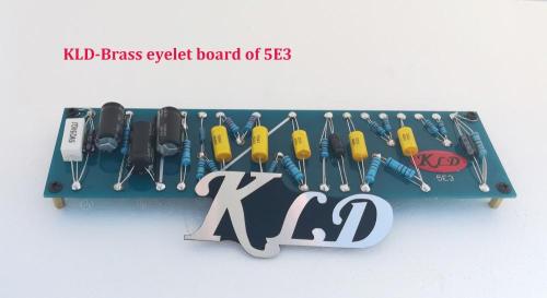 KLD Empty Turret Board or Fixed Components Based On Fender 5E3 for DIY Amp & OEM