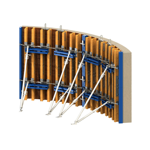配管およびブレース壁用の調整可能な型枠