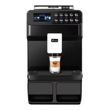 Touch Screen Coffee Machine: Brew Espresso, American, Cappuccino, Latte & Ground Coffee - Ideal for Home, Office & Commercial Use