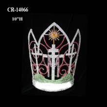 10" Rhinestone Halloween Pageant Crown