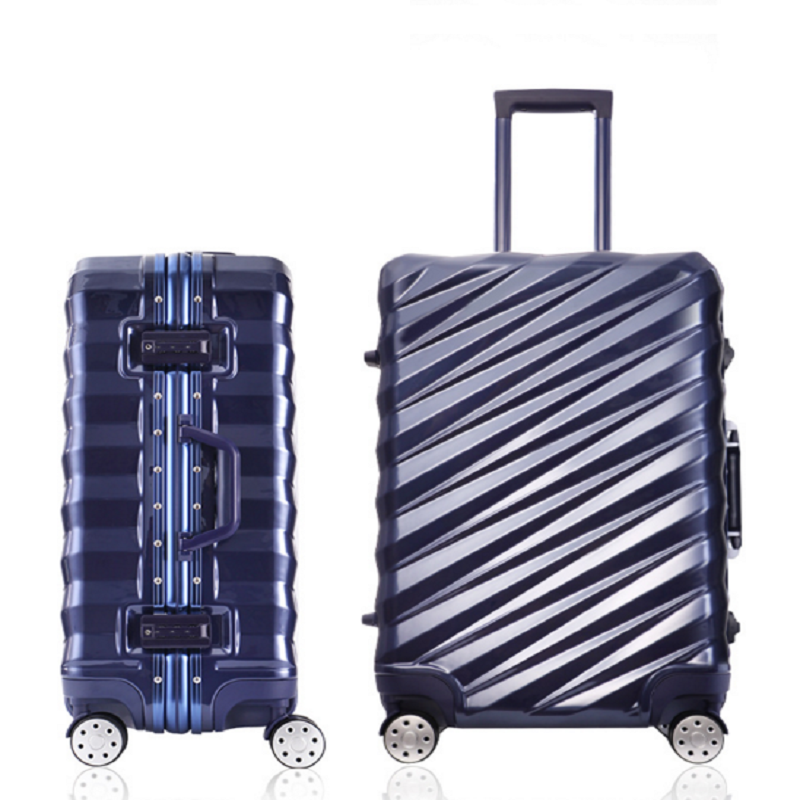 business aluminum frame luggage