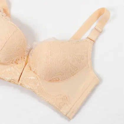 In Stock Guangzhou Factory Bra: Cotton Seamless Nursing Maternity Breastfeeding Bra