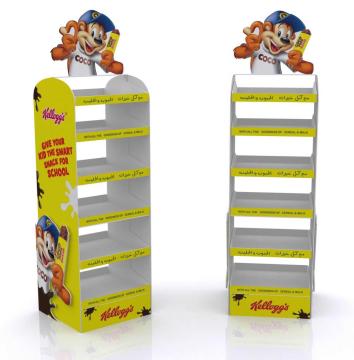 Double Side Six Tiered Metal Display Stand
