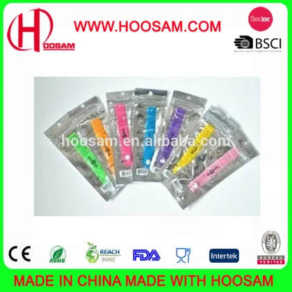 Popular microfiber natural essential oil anti mosquito repellent bracelet