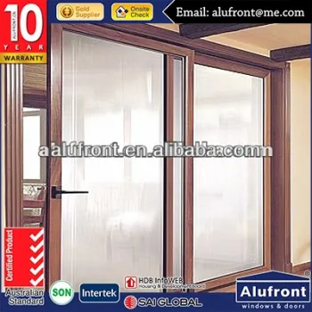 Aluminium Clad Wood Composite Sliding Door with Germany Hardware