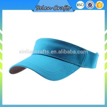 70 Cotton 30 Tencel Woven Running Visor With Printed Logo On Front Panel And Visor