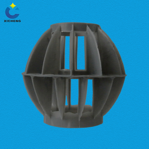 Polypropylene pall ring for gas scrubber filling