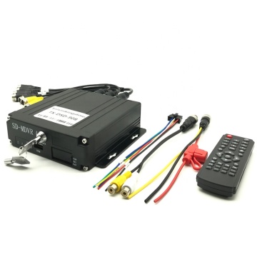 Multi-Language 8 Channel 1080P Dual SD Card Mobile DVR with G-sensor and Super Capacitor for Vehicles