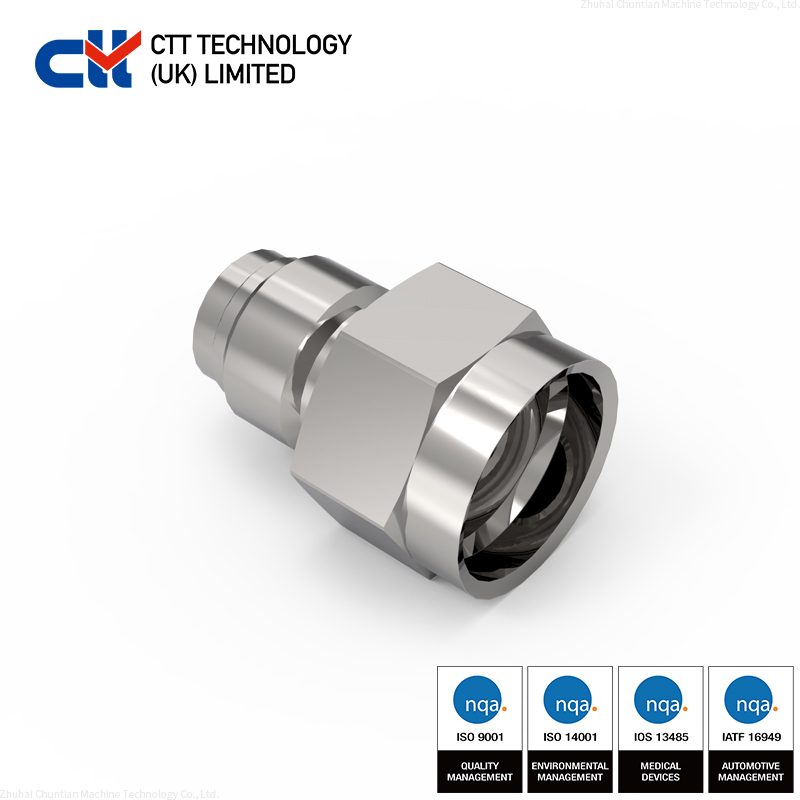 اتصالات فولادی ضد زنگ بالا و ماشینکاری CNC