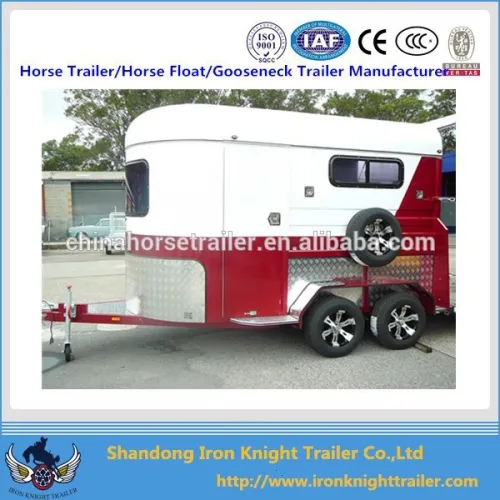 2 Horse Straight Load Floats Camping Trailers 2hsll400, High Quality 2