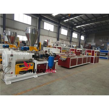 PP/PE PVC WPC Wood Plastic Composite machine