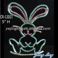 Cute Cartoon Rabbit Easter rhinestone crown for kids