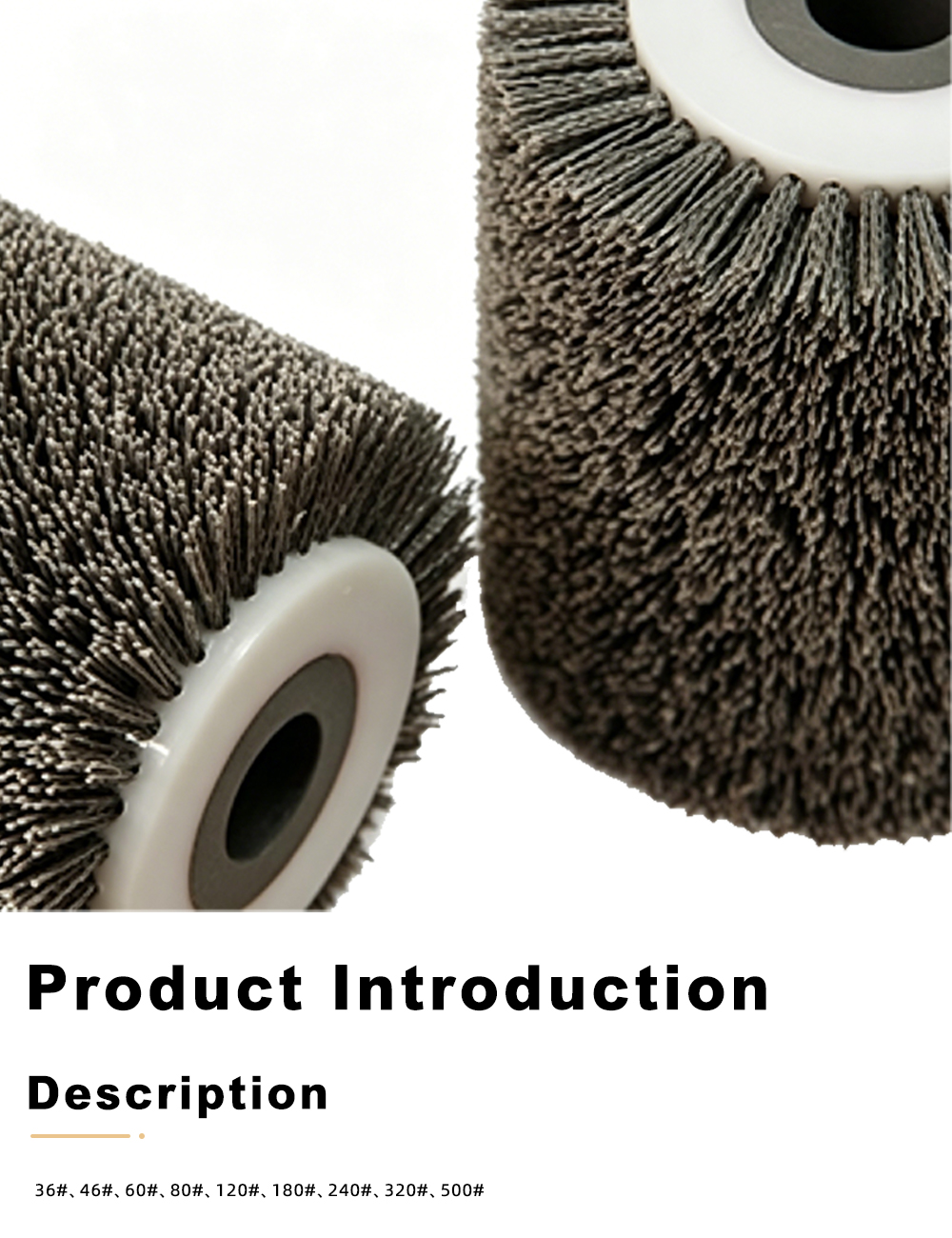 Abrasive Polishing Roller Brush x