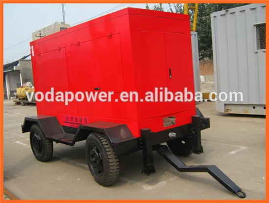 300kw/375kva trailer diesel generator set
