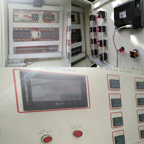 Guantes protectores de KPU Guiones que hacen una máquina de prensado