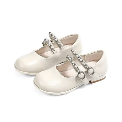 Mary Jane Flats Little Pearl Princess Kid Shoes