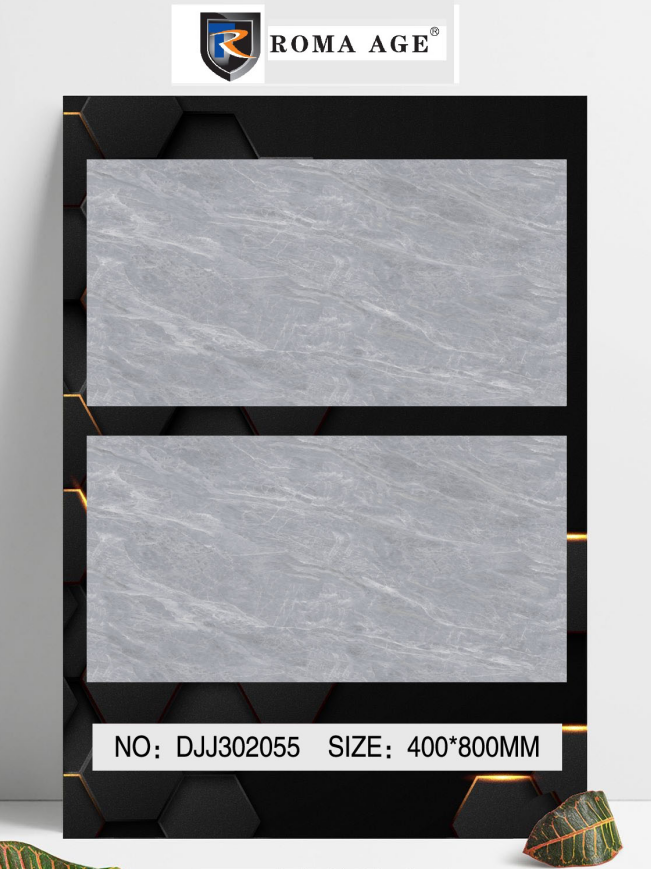 400 * 800 Smoke Mist Grey Kitchen Tiles Wall