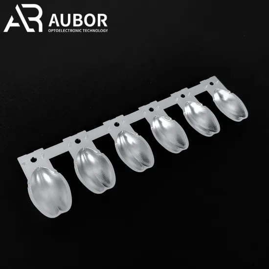 Aubor Optical Wall Washer PC Lamp Reflector 6 IN 1 LED Lens