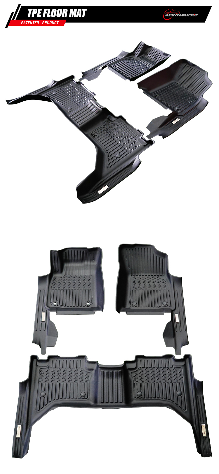 2015- Toyota Hilux floor mats_02