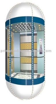 Panoramic elevator cabin PSM-511A