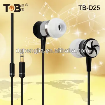 made OEM metal earphone and headphone