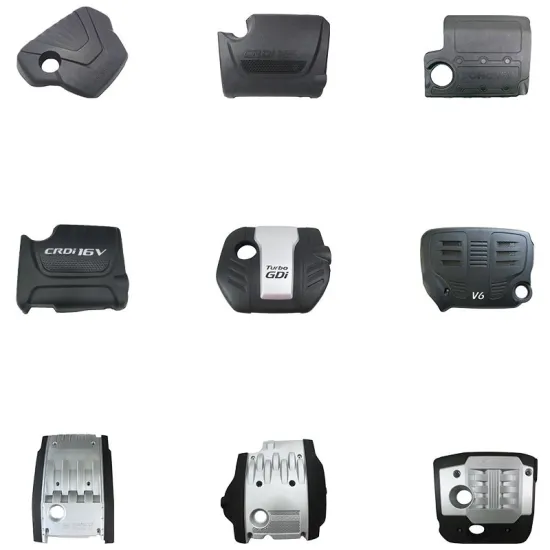 Hyundai Kia Engine Hood Cover: Auto Parts Accessory for Korean Car Models