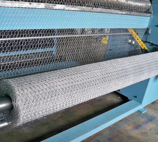 Galvanized hexagonal wire netting