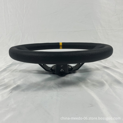 TRAPLY PVC Racing Steering Wheel with Speaker - Universal Car Accessory