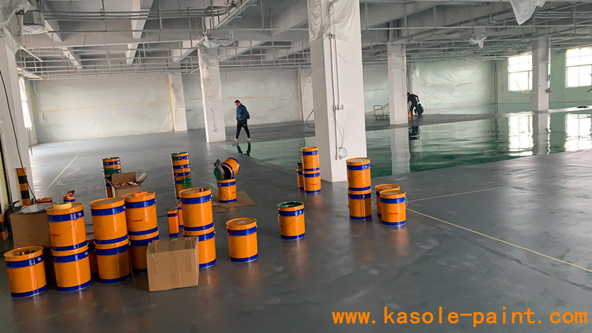 Epoxy self-leveling