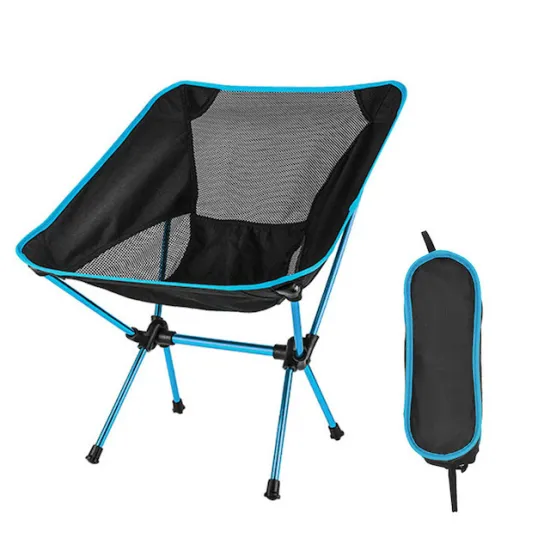 Aluminium Foldable Outdoor Camping Beach Chair with Carrying Bag