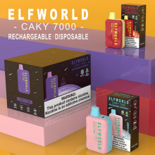 Vapy Caky7000puffs Elfworld 14ML ELEMLL ELECTLE